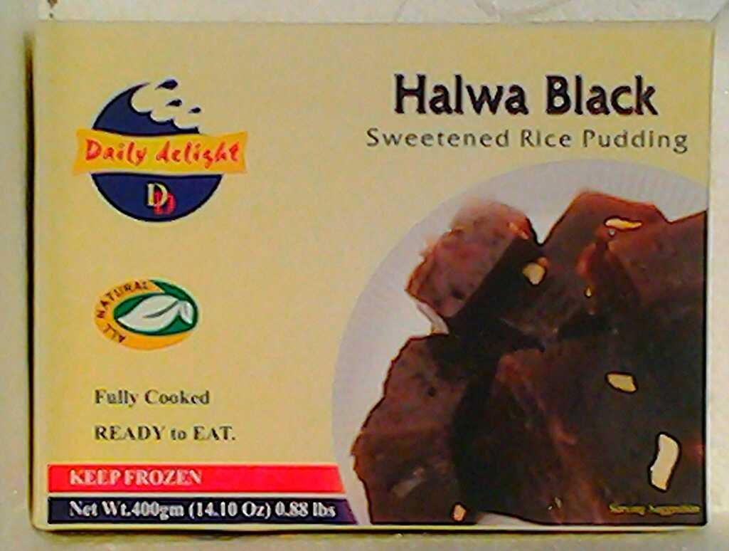 Daily Delight Halwa Black Image