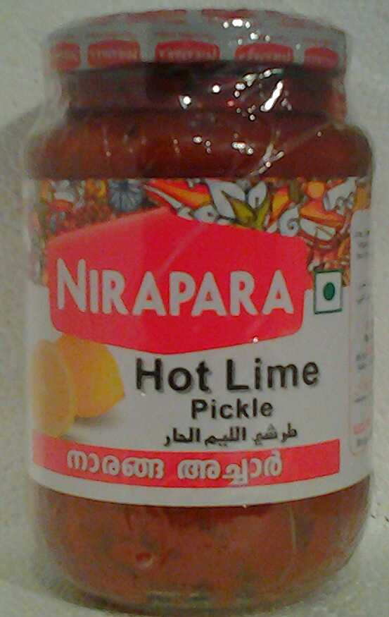 Nirapara Hot Lime Pickle Image
