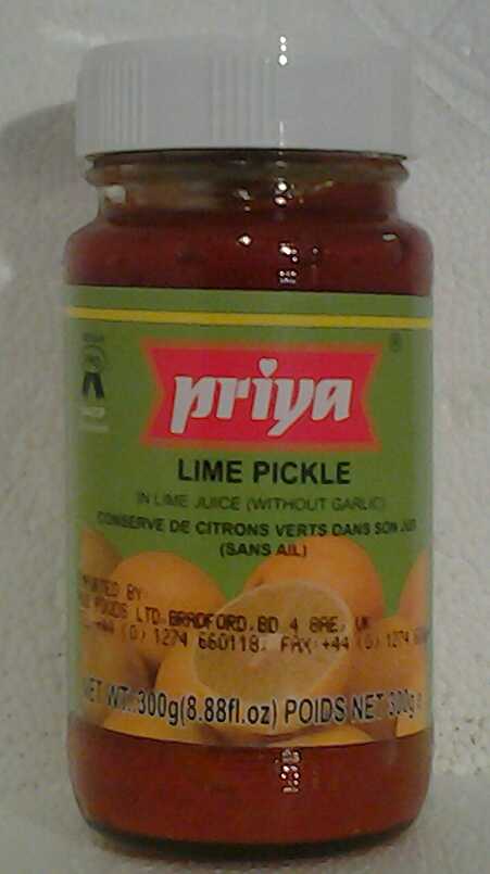 Priya Lime Pickle Image