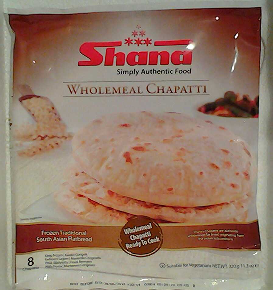 Shana Wholewheat Chapatti Image
