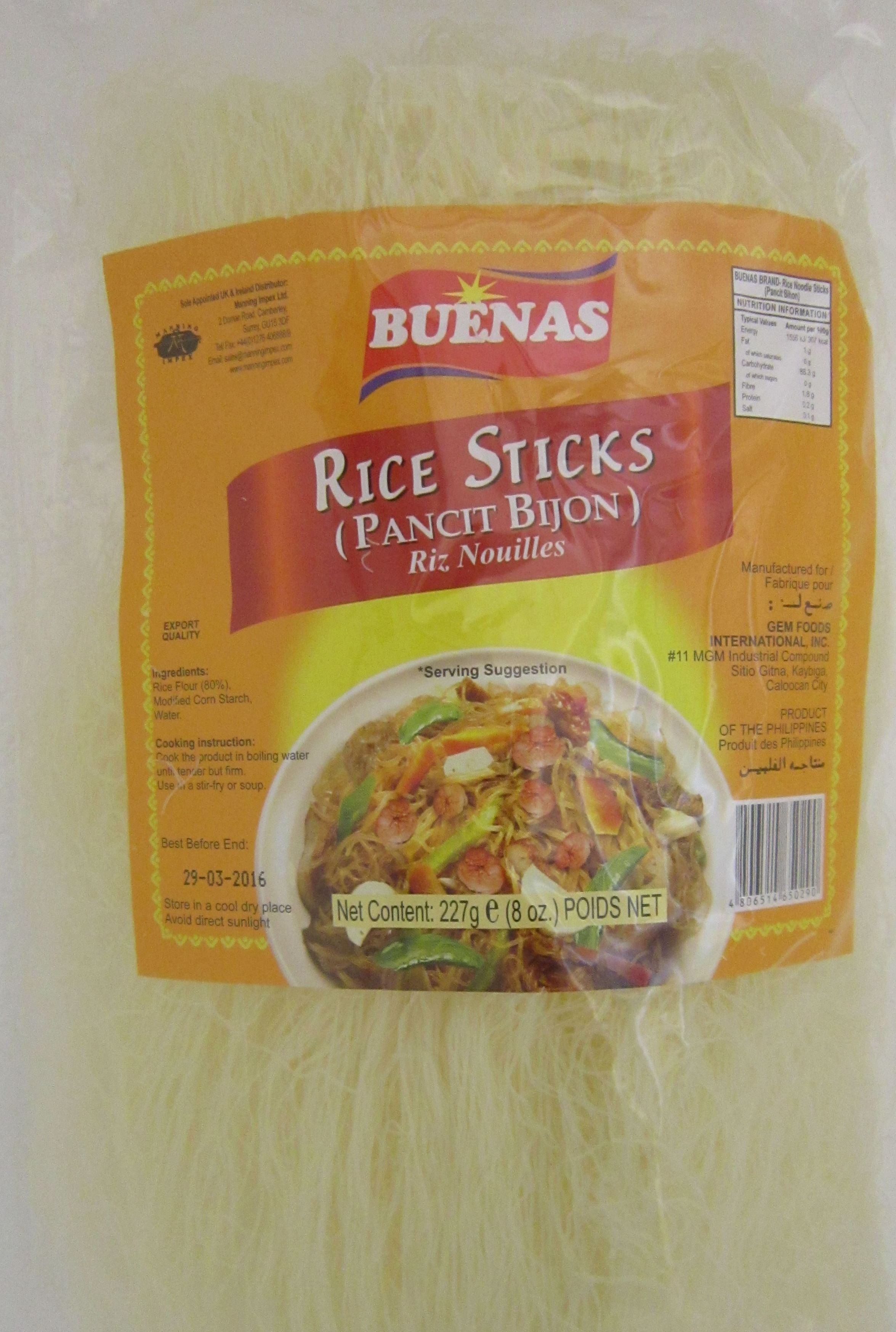 Buenas Rice Sticks (Pancit Bijon) Image