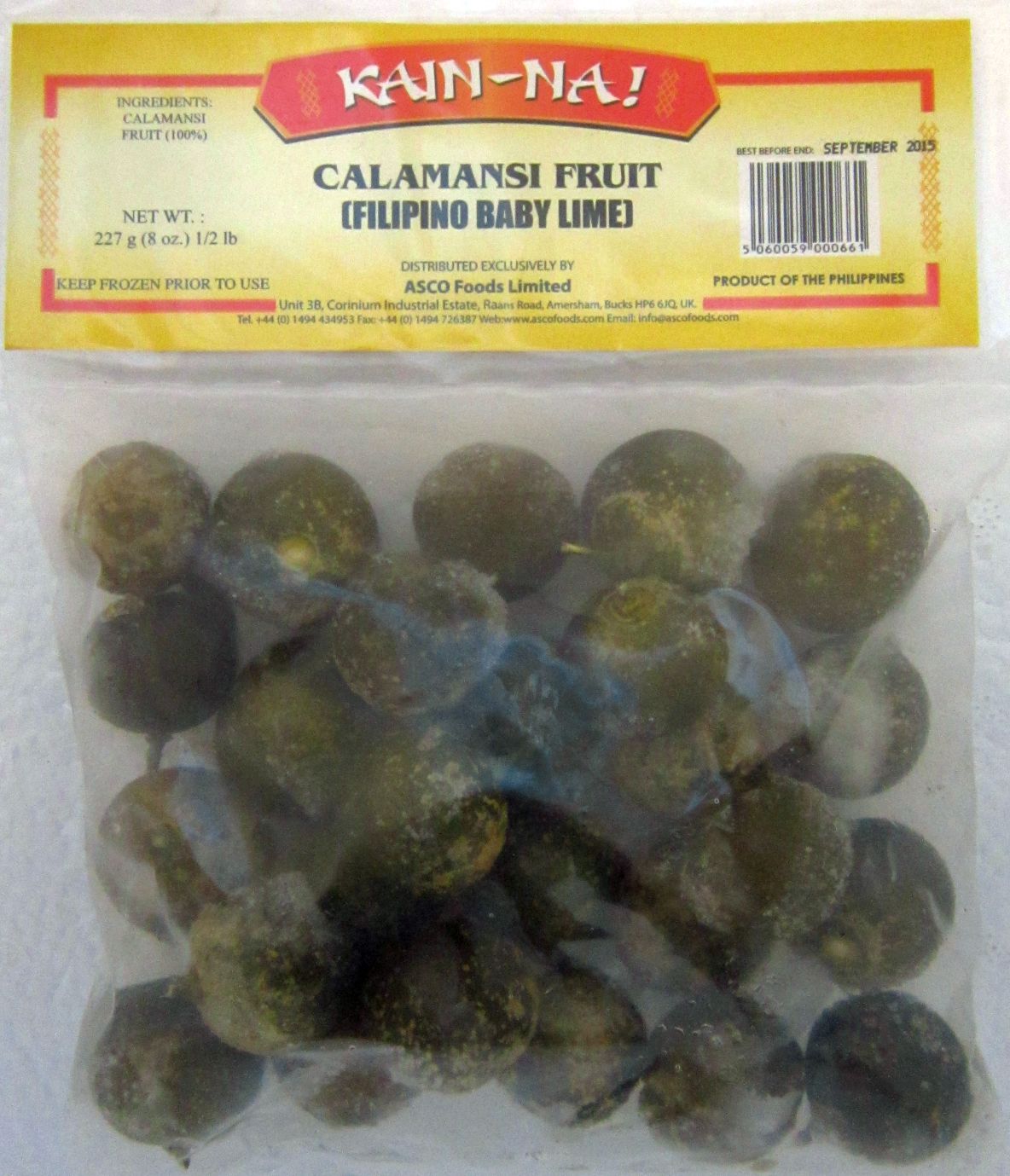 Kain-Na Calamansi Fruit (Filipino Baby Lime) Image