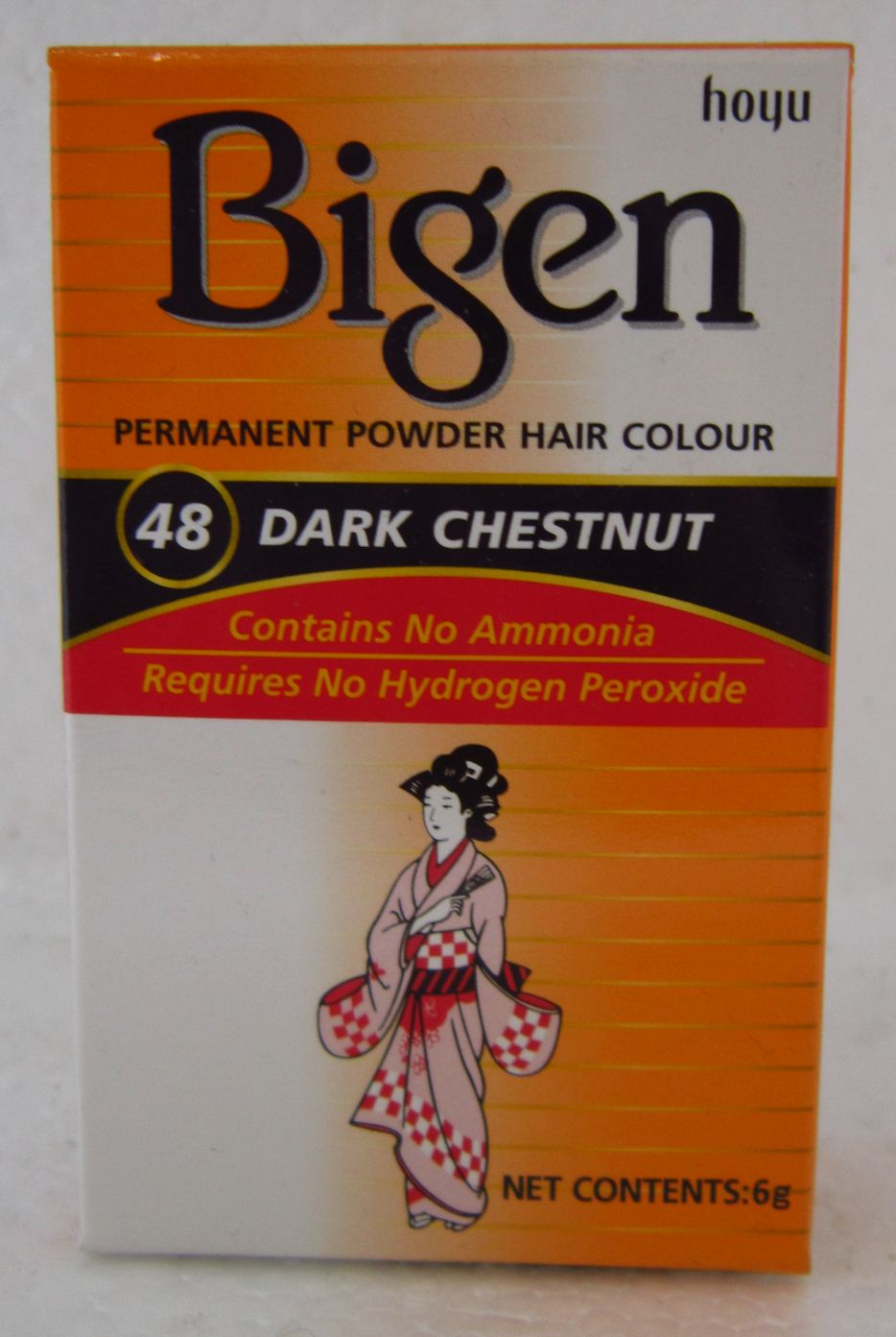 Bigen Hair Colour Dark Chestnut Image
