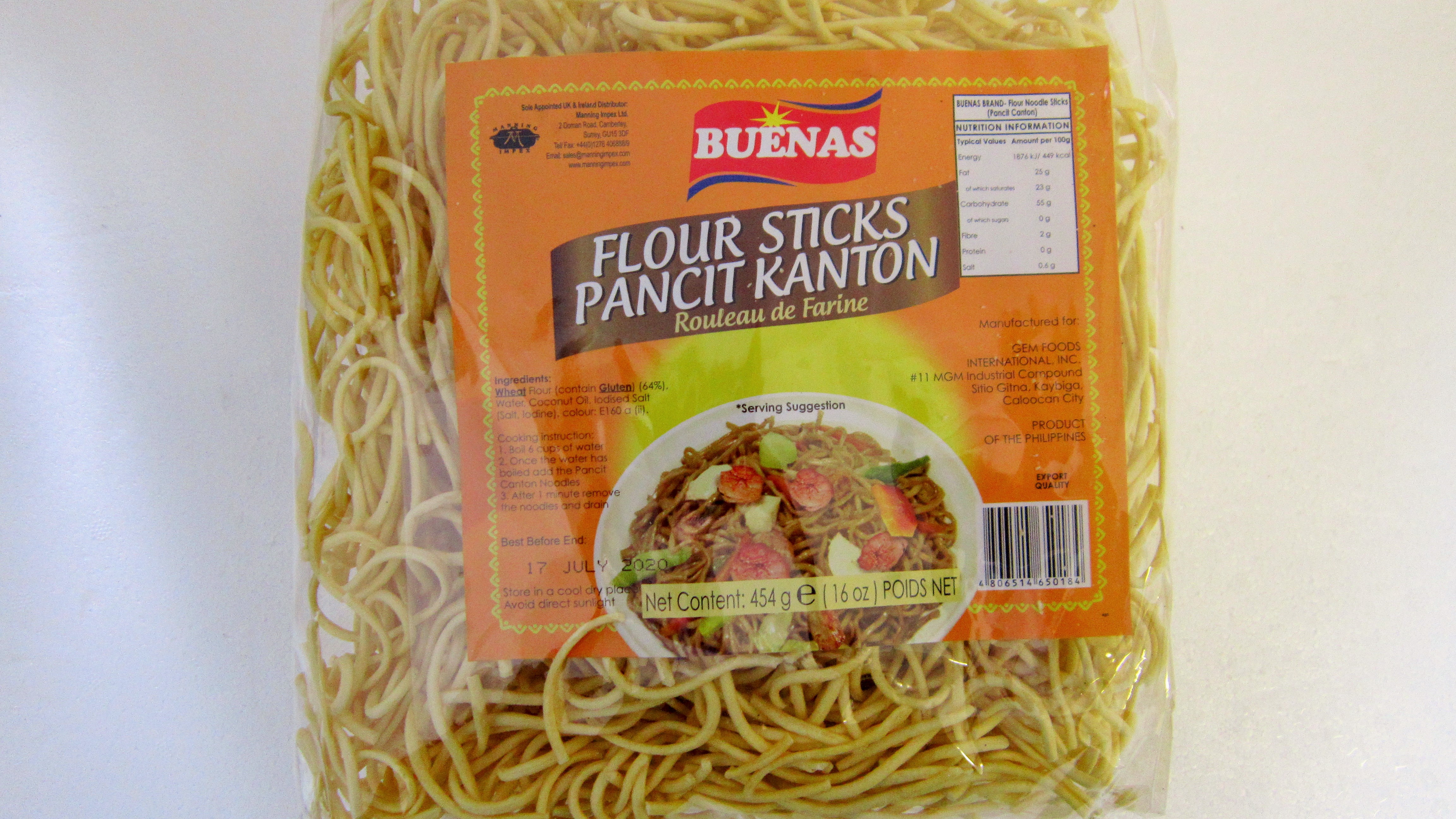 Buenas- Flour Sticks Pancit Kanton Image