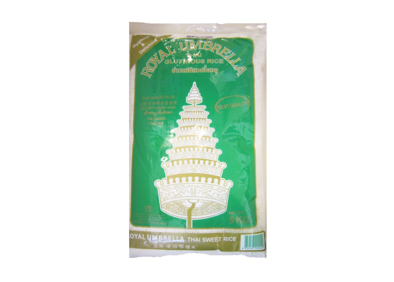 Royal Umbrella Thai Sweet Rice Image