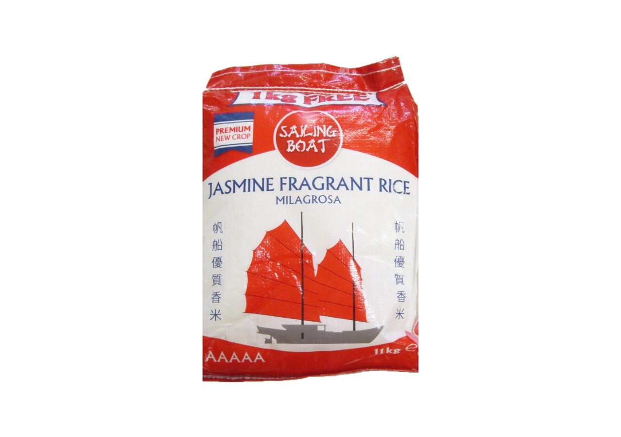 Sailing Boat Jasmine Fragrant Rice Image